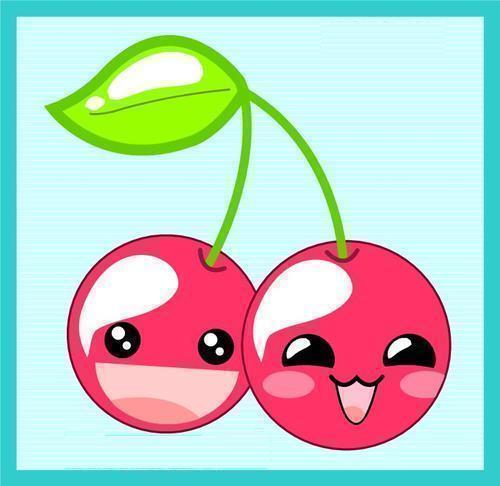 Here are some cute fruits for